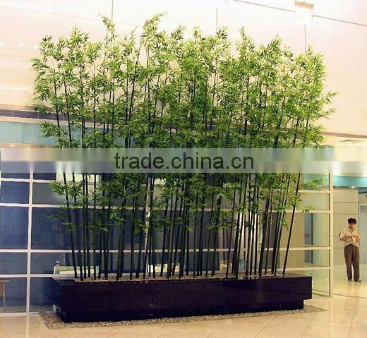 artificial /fake bamboo with natural stem and high-grade leaves stem/artificial /outdoor artificial bamboo