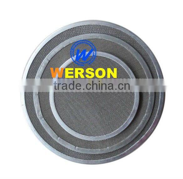 senke Stainless steel woven mesh filter disc in round ,square ,rectangular, kidney, oval shape