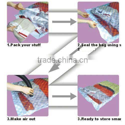 single manual pump for vacuum bags with screw thread on the outside