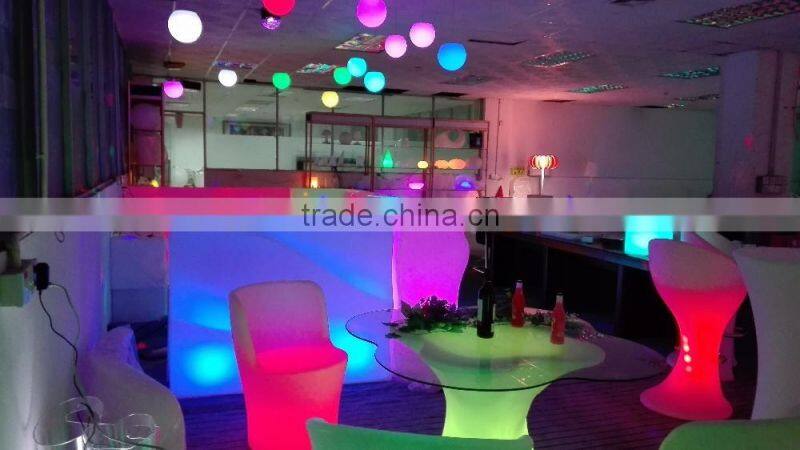 Rechageable LED Ice Bucket with remote control