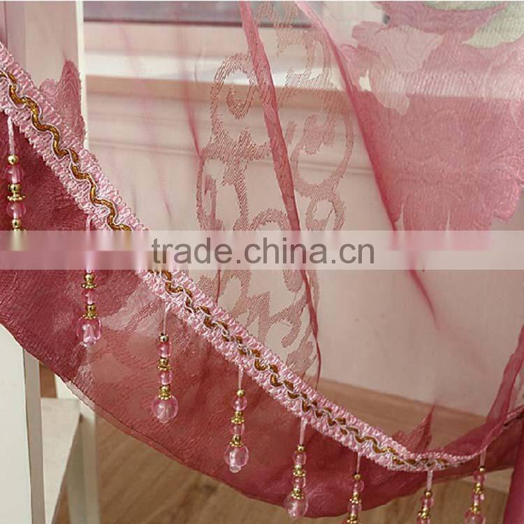 New design professional polyester curtain design new model
