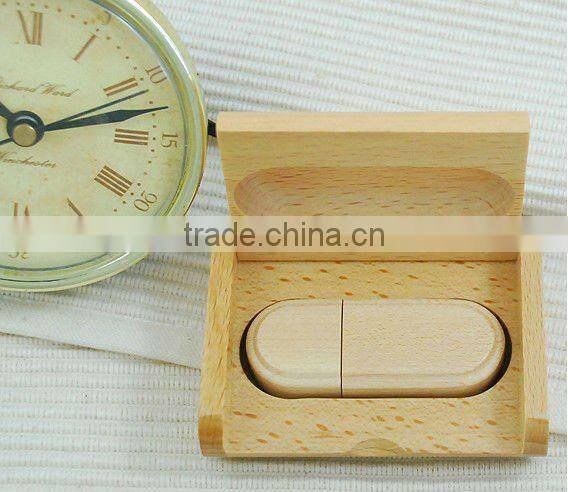 Hot selling promotional Wooden USB flash drives 2.0