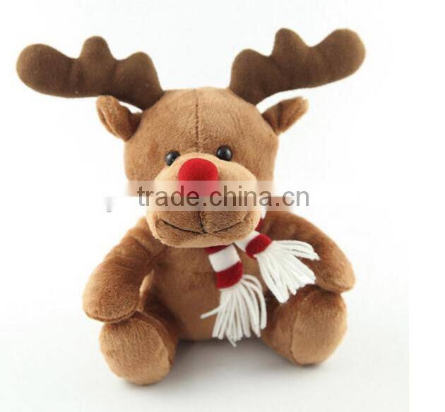 Santa Claus and Christmas Reindeer Toy/ New plush toys for Christmas gift