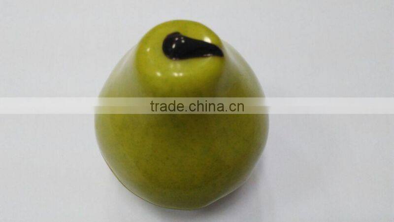 2016 fresh design pear shape lipgloss lipbalm for kids