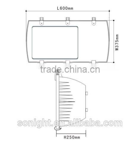 low frequency electrodeless lamp hanging installation 5years warranty tunnel lighting