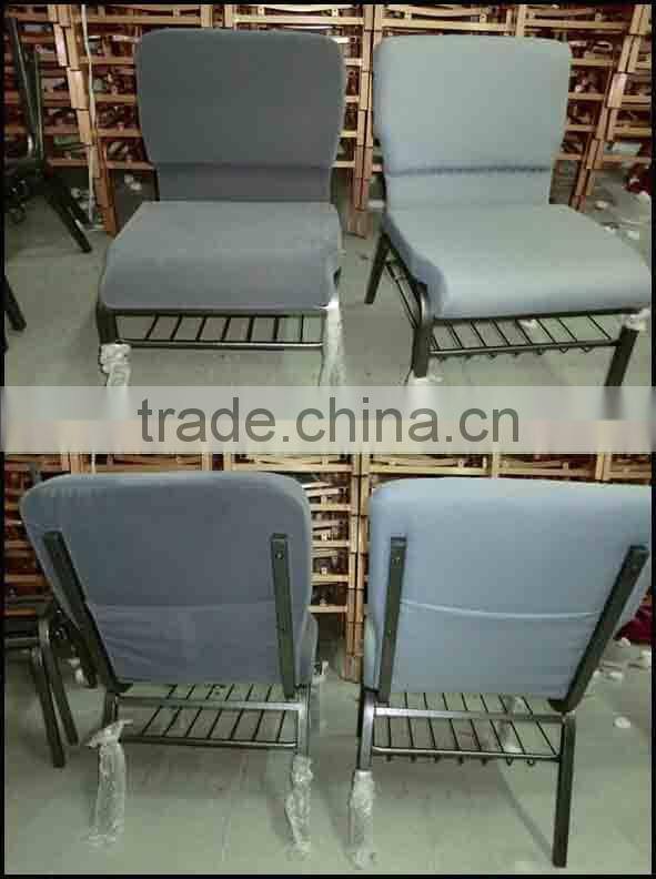 Comfortable modern stackable antique church chair