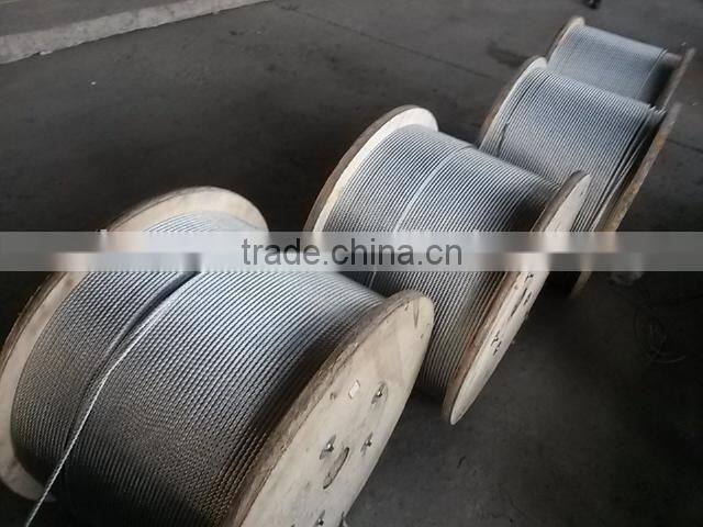 7X19 -8.0mm Galvanized Steel wire rope