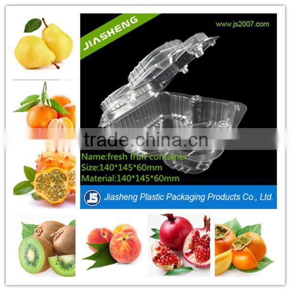 high quality fruit clamshell packaging for 4 PCS peach