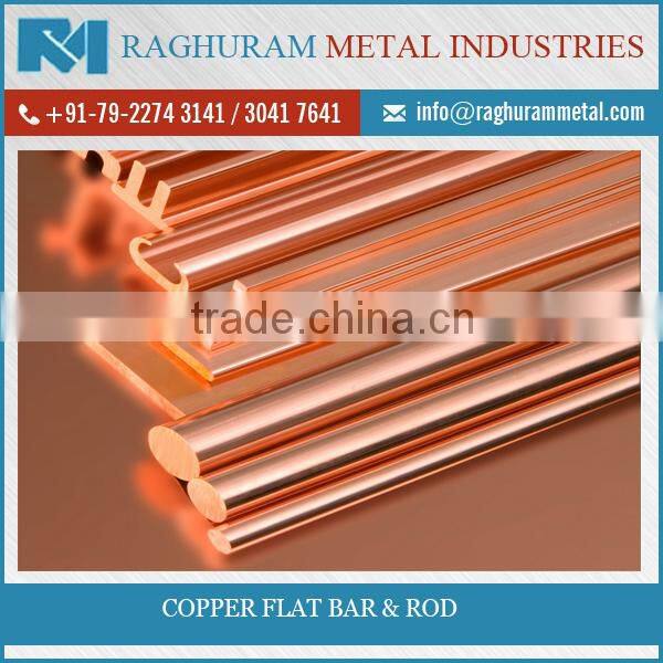 Light Wight Easy to use Copper Flat Bar and Rod for Factory use