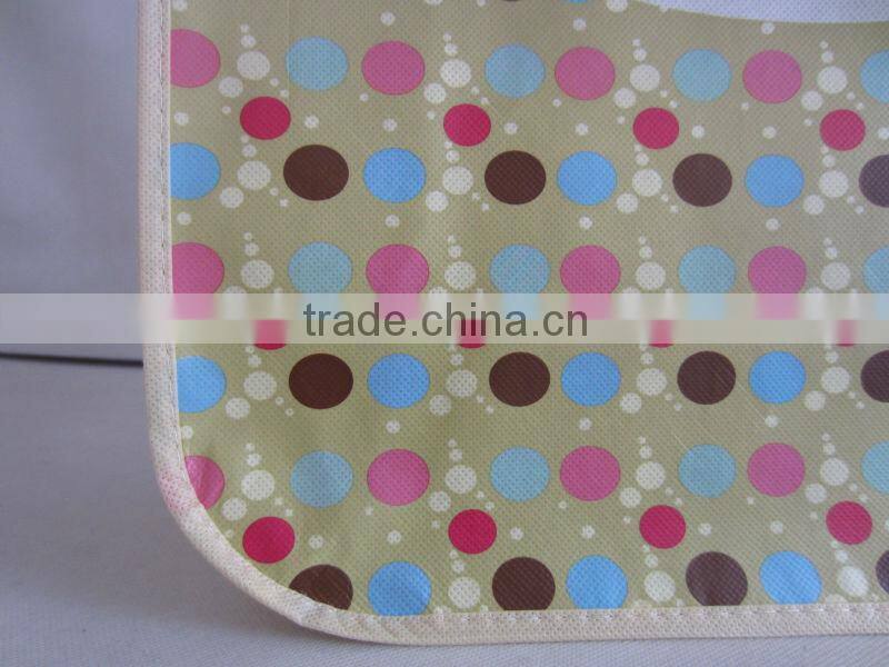 High quality Ultrasonic Wave Non-woven Promotional Shopping Bag