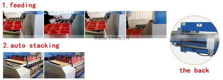 HG-B100T vacuum form blister tray for wine cutting press machine