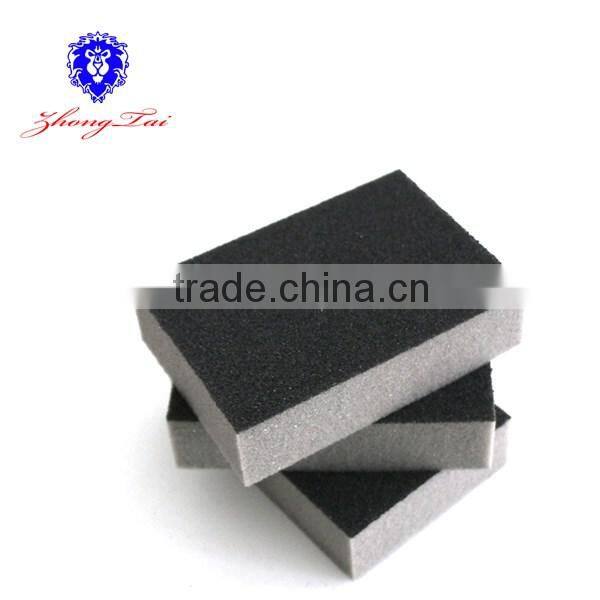 Sand sponge with one side grain for house using