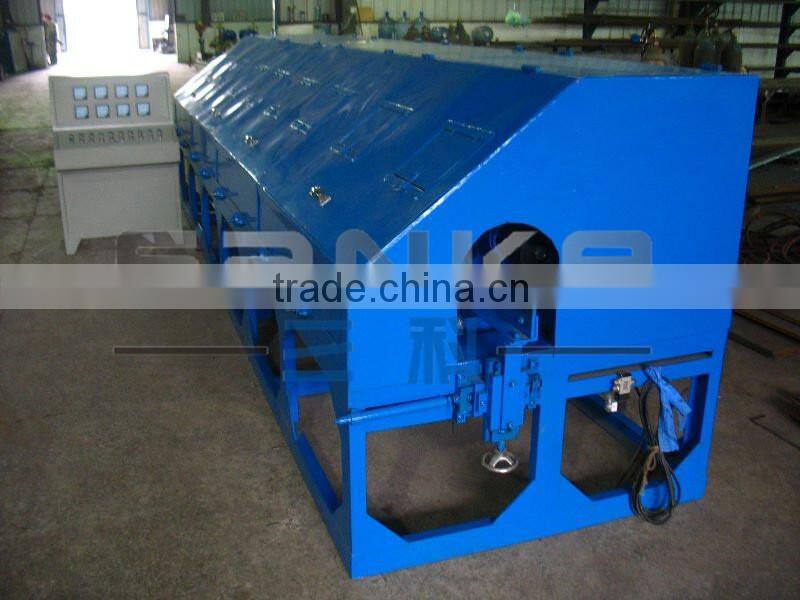 Automatic pipe polishing machine