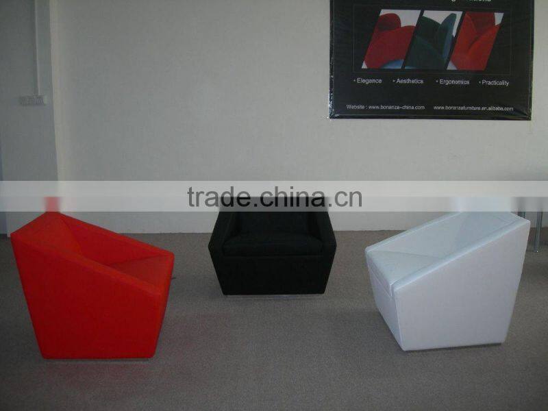 leather single seat Sofa set design 879# for home and living room