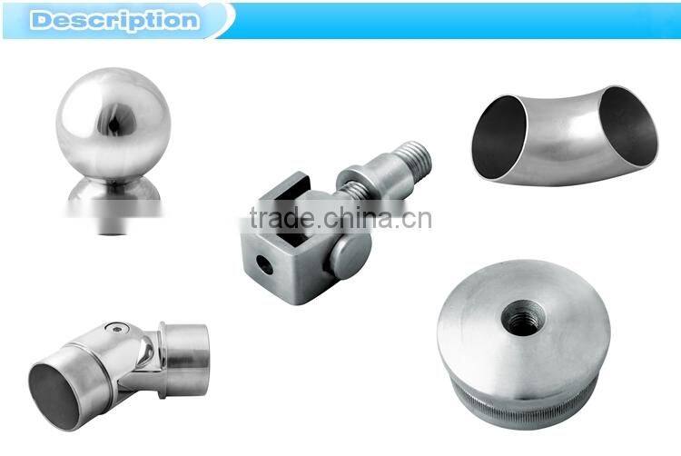 EB-23 foshan China stainess steel/ round steel tube connectors