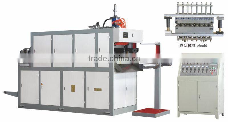 SJD-660 thermal forming machine for plastic, PET, BOPS, PPO