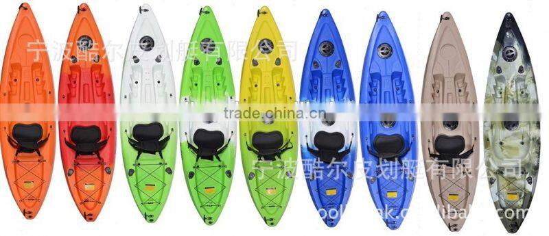 SGS approved single kayak boats for sale from cool kayak manufacturer plastic kayak