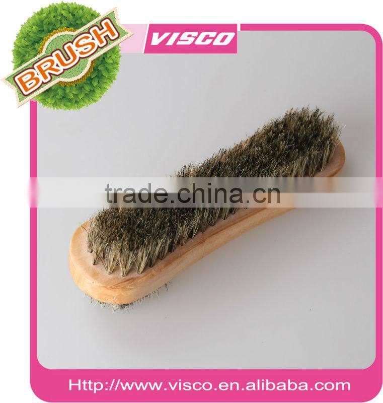 Visco horsehair shoe brushes