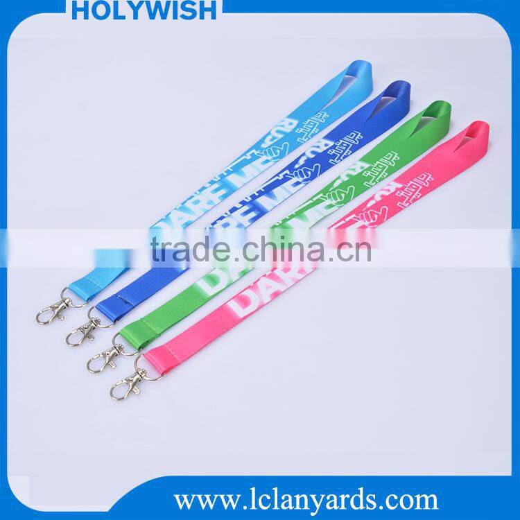 Wholesale promotional custom fashion design lanyard for id card holder