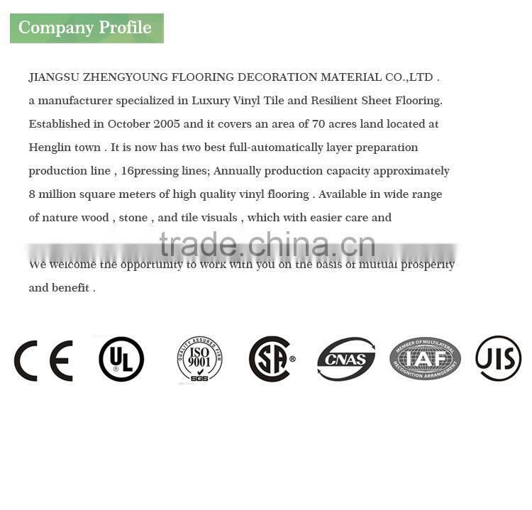 EIR PVC Flooring, LVT,Click system PVC Flooring 3.0mm 4.0mm 4.5mm 5.0mm