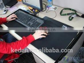 big size rubber silicone keyboard pc pad