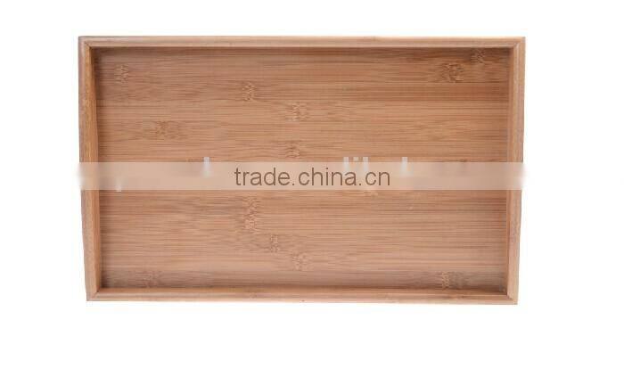 Eco-Friendly Natural Bamboo food serving Trays with Handles