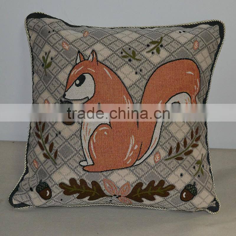 PLUS hand embroidery design cushion cover