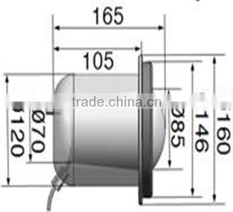 27W high lumen LED floating underwater light