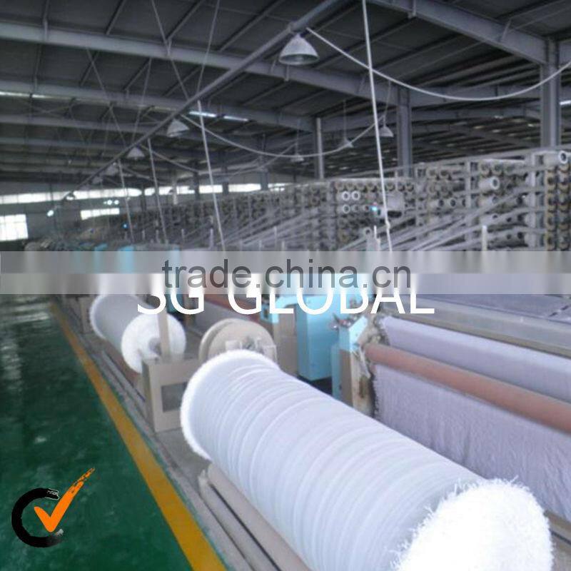 Green pp fabric made by water jet looms