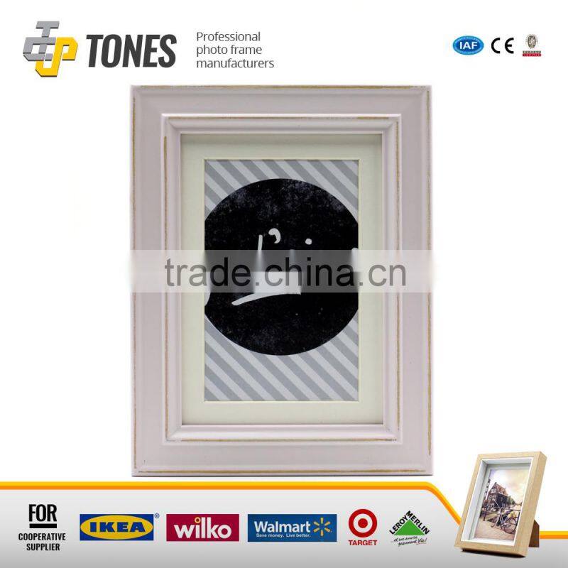 large wooden photo frame