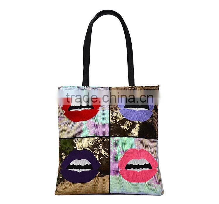 SHINE reusable cotton canvas shopping bag tote bag