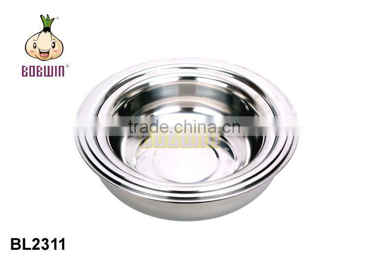 32-70CM deepen non-magnetic reverse side stainless steel washbasin