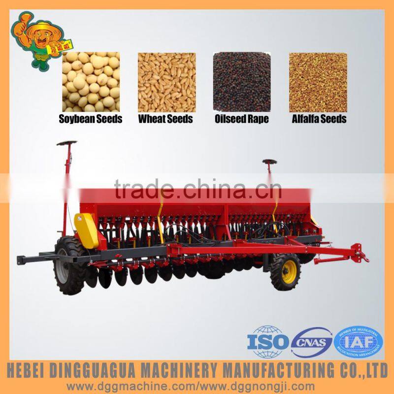 Wheat seeder planter/wheat drill machine for tractor