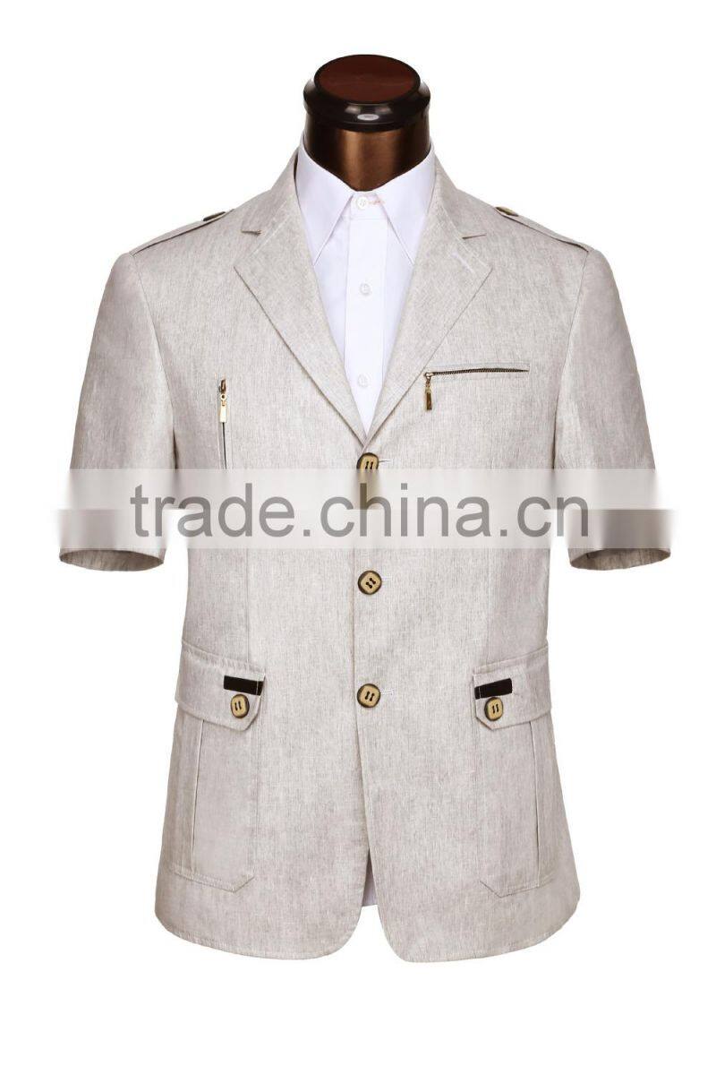 2016 slim fit custom polyester men's blazer casual blazer