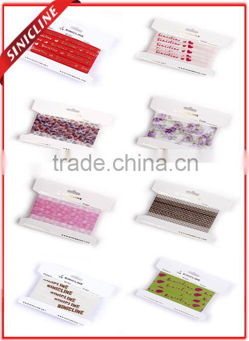 Sinicline Custom Design Woven Brand Ribbon