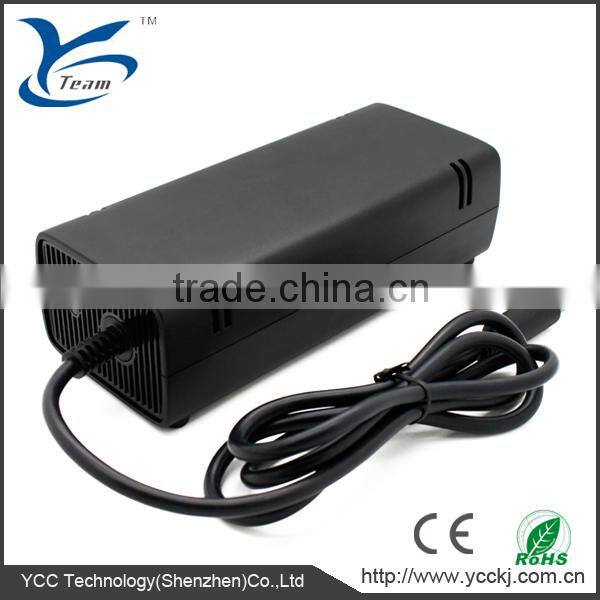 new products ! ! cheap video game accssory for xbox 360 E adapter brick black UK/EU/AU/US china manfacturer