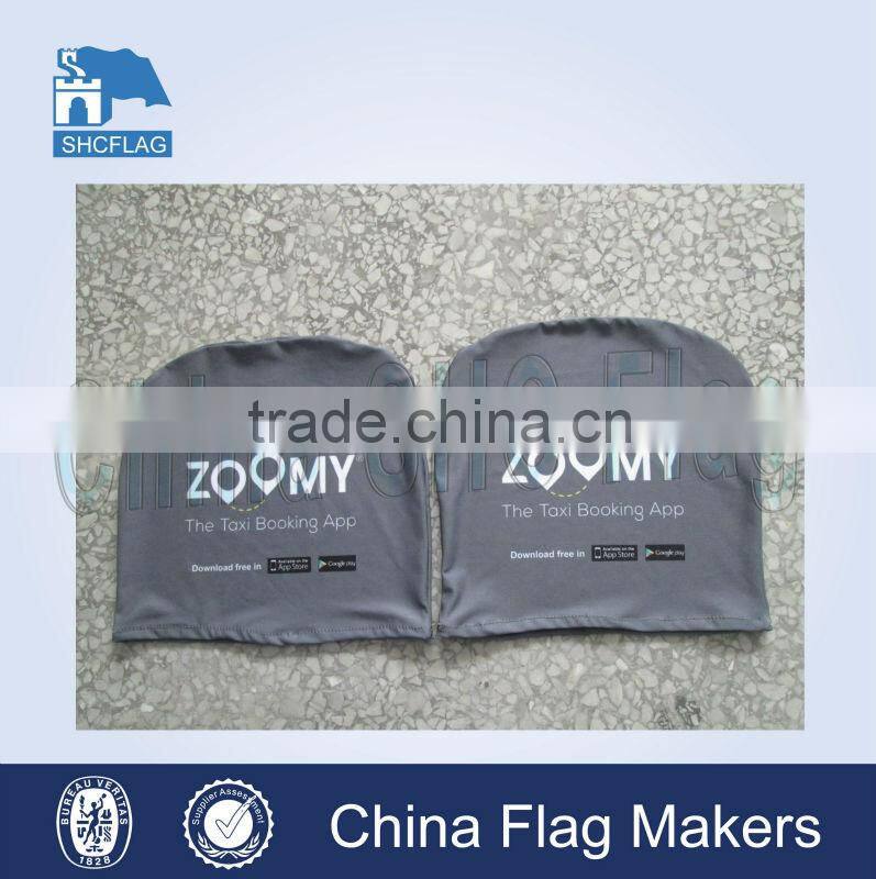 one-stop solution advertising disposable bus headrest cover, car seat headrest cover