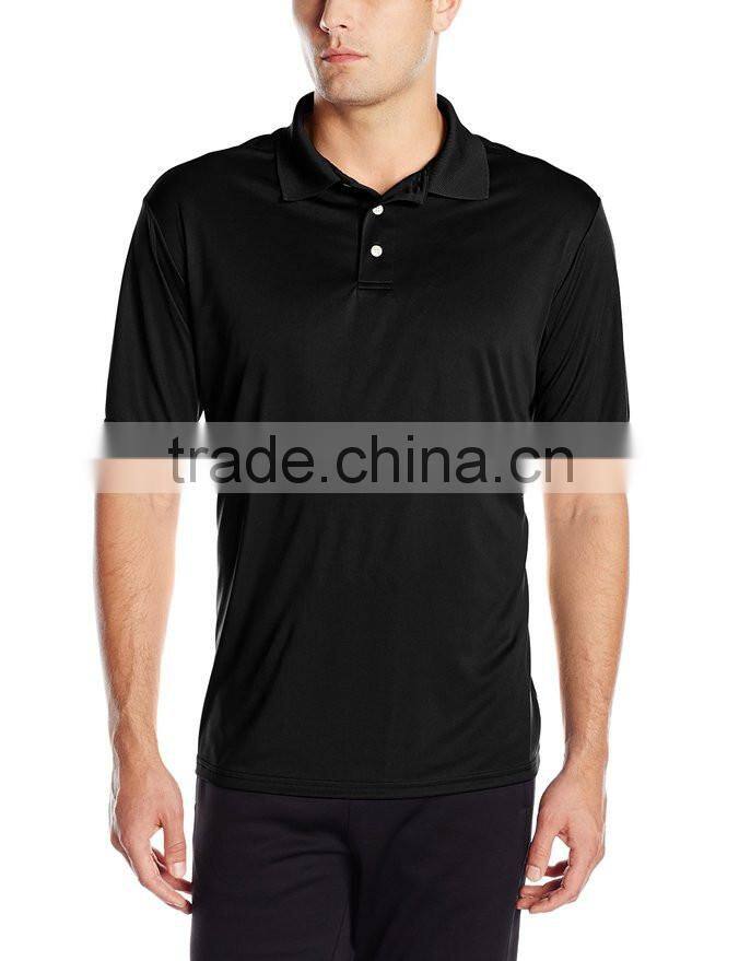 Guangzhou factory New Design Top Quality 100% Polyester Men's Dry Fit Golf Polo t shirt