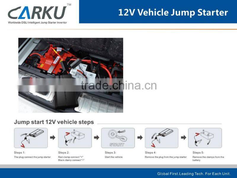 5000mAh Epower 66 portable car jump starter for 12v cars