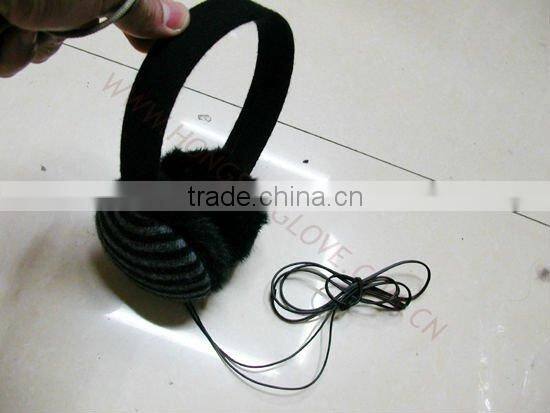 HSET246 knit cool earmuff headphones wireless