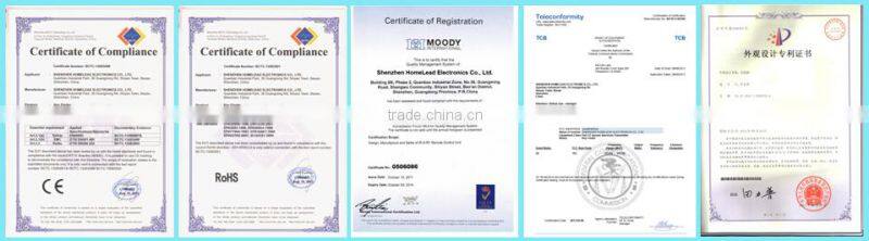 2015 Best Programmable Wireless Doorbell Waterproof Smart Doorbell with 4-in-1 Function