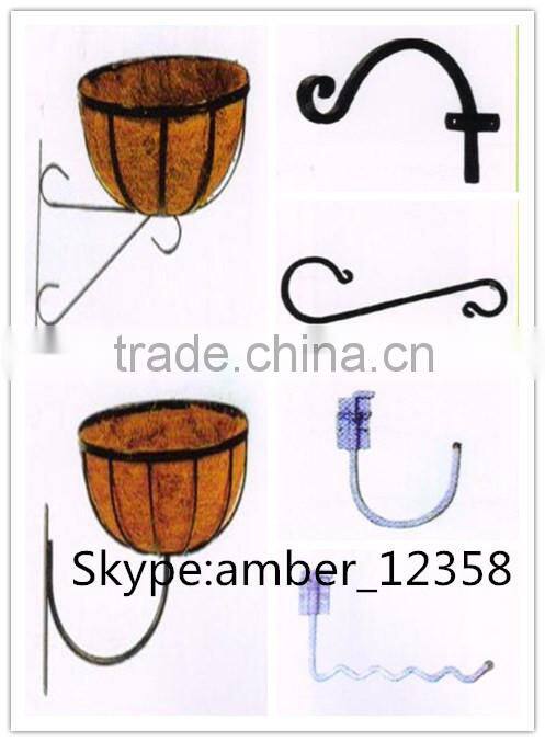 various high quality wall hanging flower basket hooks