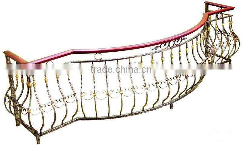 2014 Top-selling corridor garden steel fence