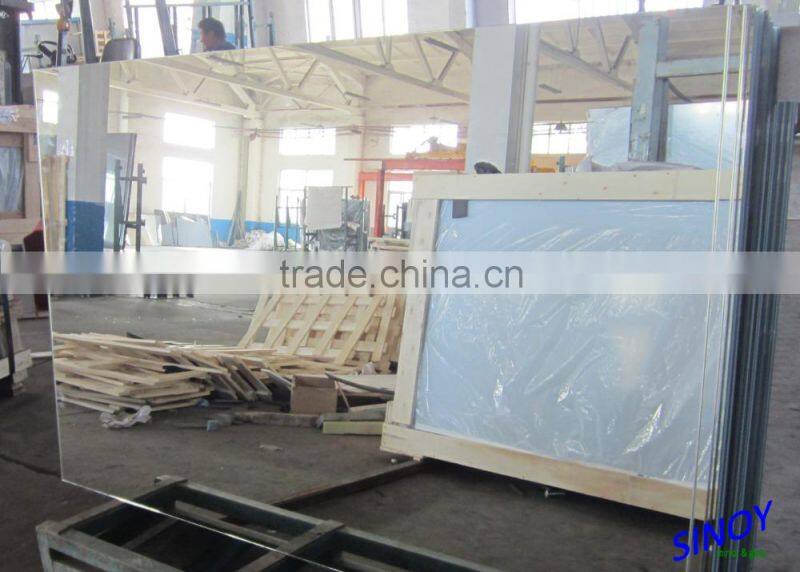 Best Selling Float Glass 3mm Aluminum Mirror, double coated with waterproof paint