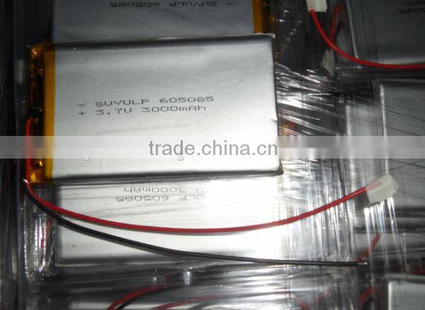 3.7 li polymer battery/3.7v 2900mah li-polymer battery