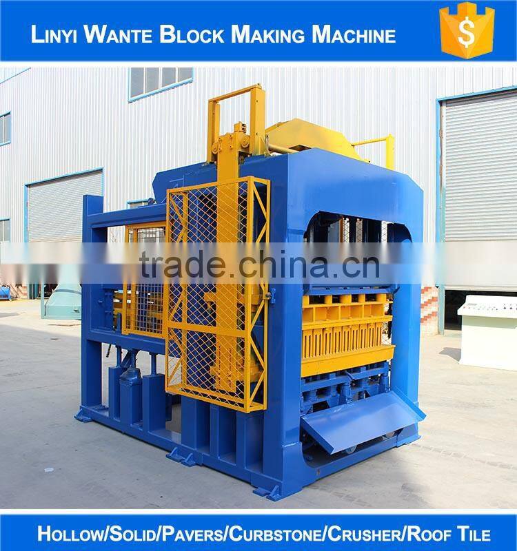 2015 trade assurance QT12-15 Top selling highly quality fully automatic Concrete block making product line