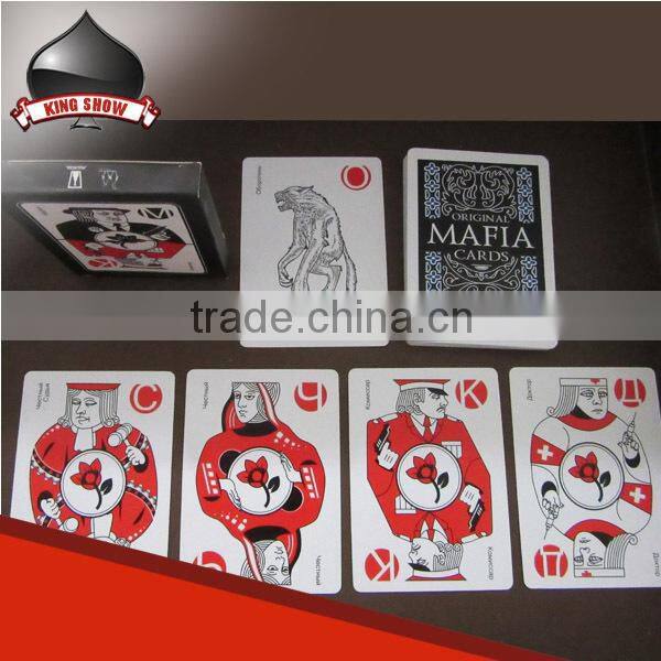 High end play cards custom for promotional advertising