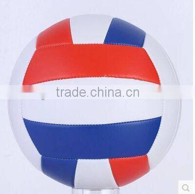 Soft feeling sponge backing PVC foamed beach volleyball