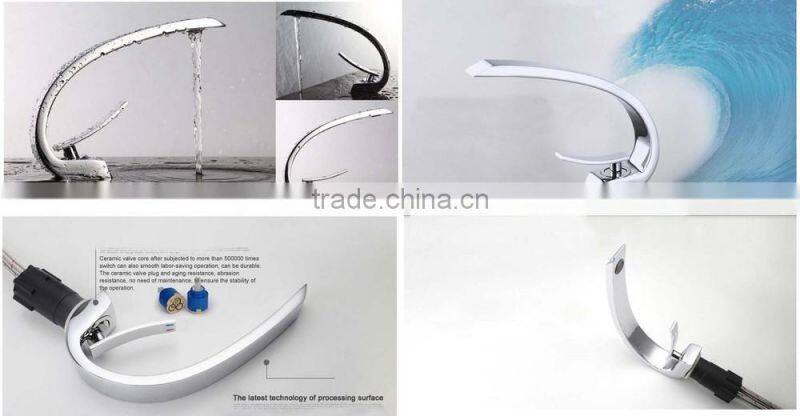2015 new design bathroom basin faucet mixer water tap