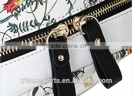 wholesale small colleague school leather backpacks bag for girls outside